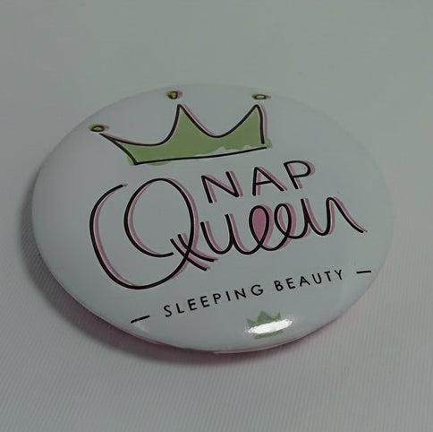 Espejo de bolsillo compacto "I Love You - Sleeping Beauty"